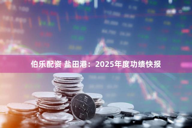 伯乐配资 盐田港：2025年度功绩快报