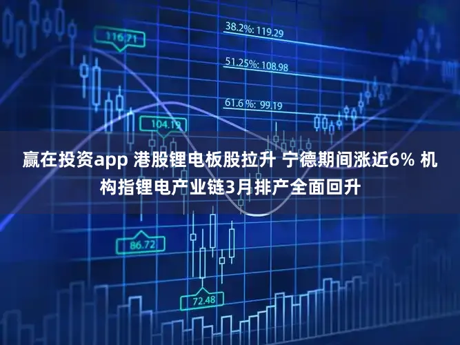 赢在投资app 港股锂电板股拉升 宁德期间涨近6% 机构指锂电产业链3月排产全面回升