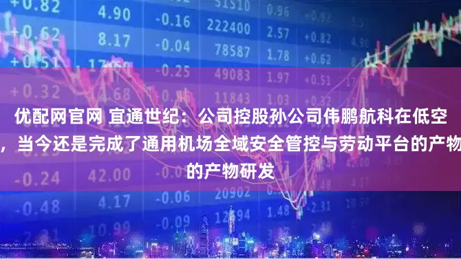 优配网官网 宜通世纪：公司控股孙公司伟鹏航科在低空限制，当今还是完成了通用机场全域安全管控与劳动平台的产物研发