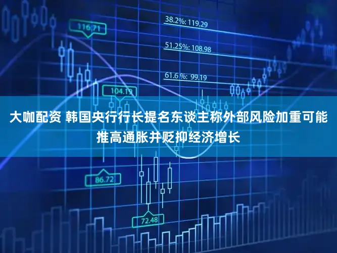 大咖配资 韩国央行行长提名东谈主称外部风险加重可能推高通胀并贬抑经济增长